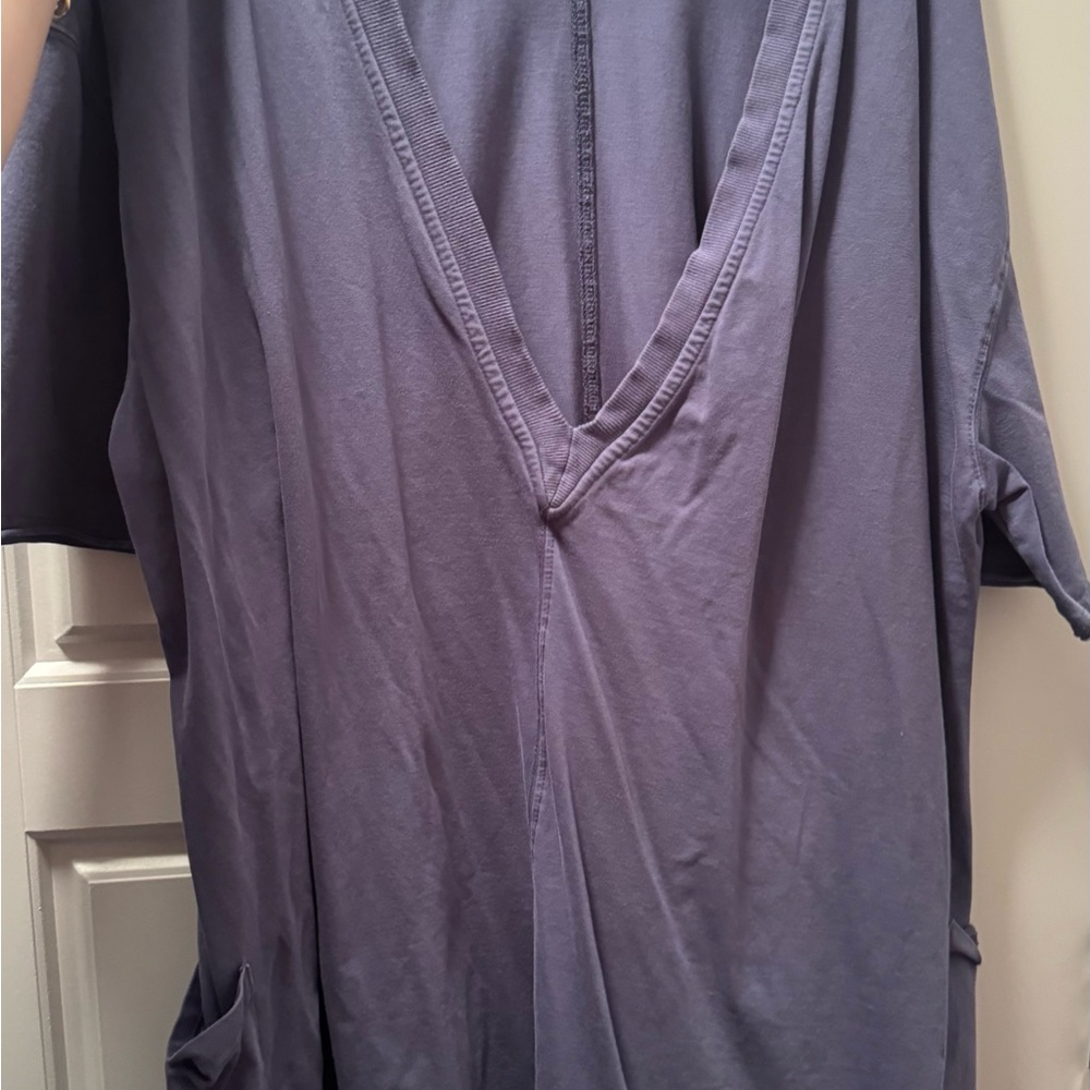 Free people romper blue